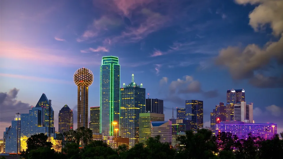 City footage accompanying the Dallas filming guide.
